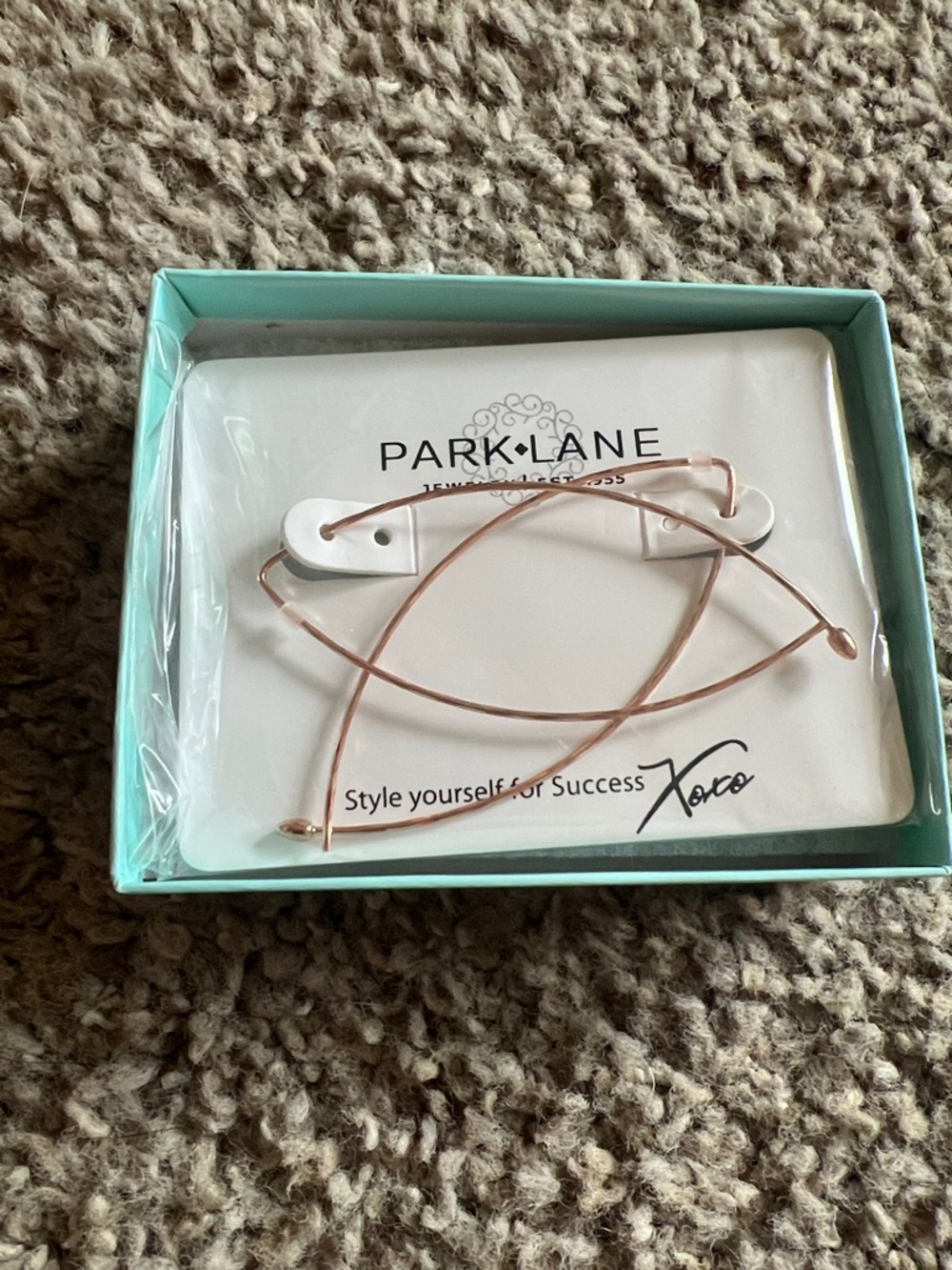 Park Lane Rose Gold earrings